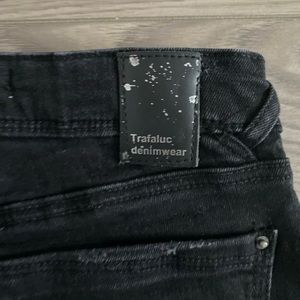 Zara distressed skinny jeans Sz 2